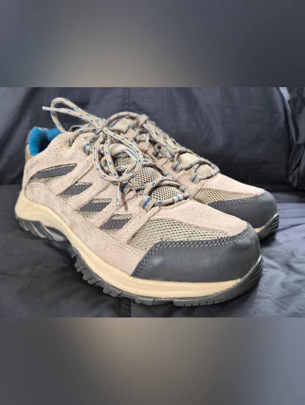 Women's Columbia Crestwood "Graphite/Kettle" Trail/Hiking Shoes Sz. 9.5